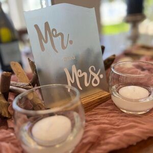 50 Dusty pink Linen Gauze napkins for wedding birthday bachelorette Baby